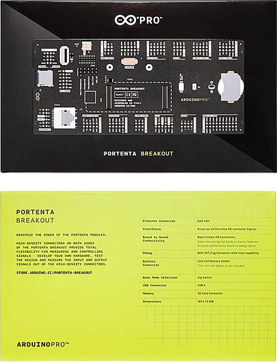 Actual product image Arduino Development board Breakoutboard Board for Portenta