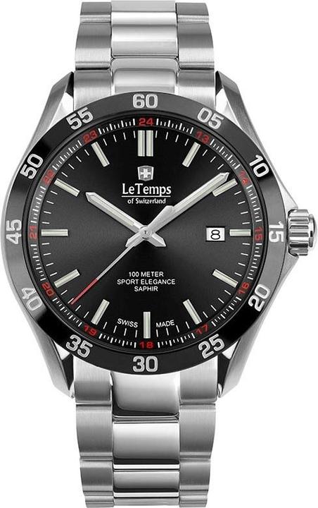 Le Temps Sport Elegance (Analogue wristwatch, 43 mm)
