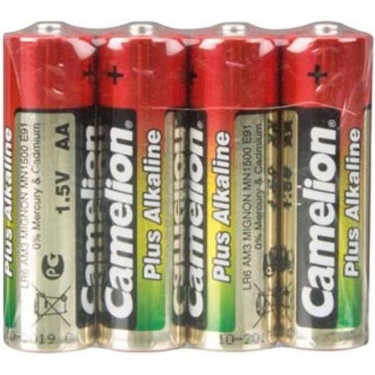 Pilha ALKALI-MANGAN AA / LR6 1,5 V 2600 mAh (4 pz./confezione) (4 pz., AA, 2600 mAh), Batterie + pile