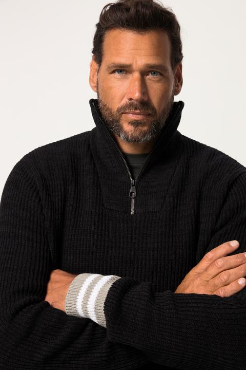 Produktbild Jay-Pi Stricktroyer, Skiwear, Rippstrick, Zippkragen (L)