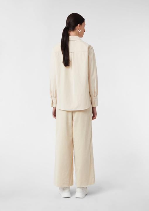 Immagine prodotto Comma Bluse Hemdbluse aus Feincord mit Brusttasche (46)