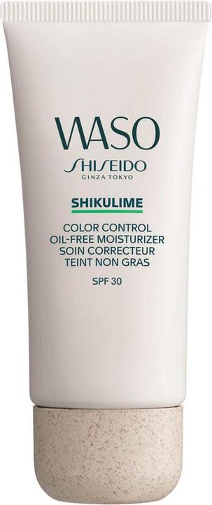 Shiseido Waso - Shikulime Color Control Hydratant sans huile (50 ml, Crème de jour, SPF 30)