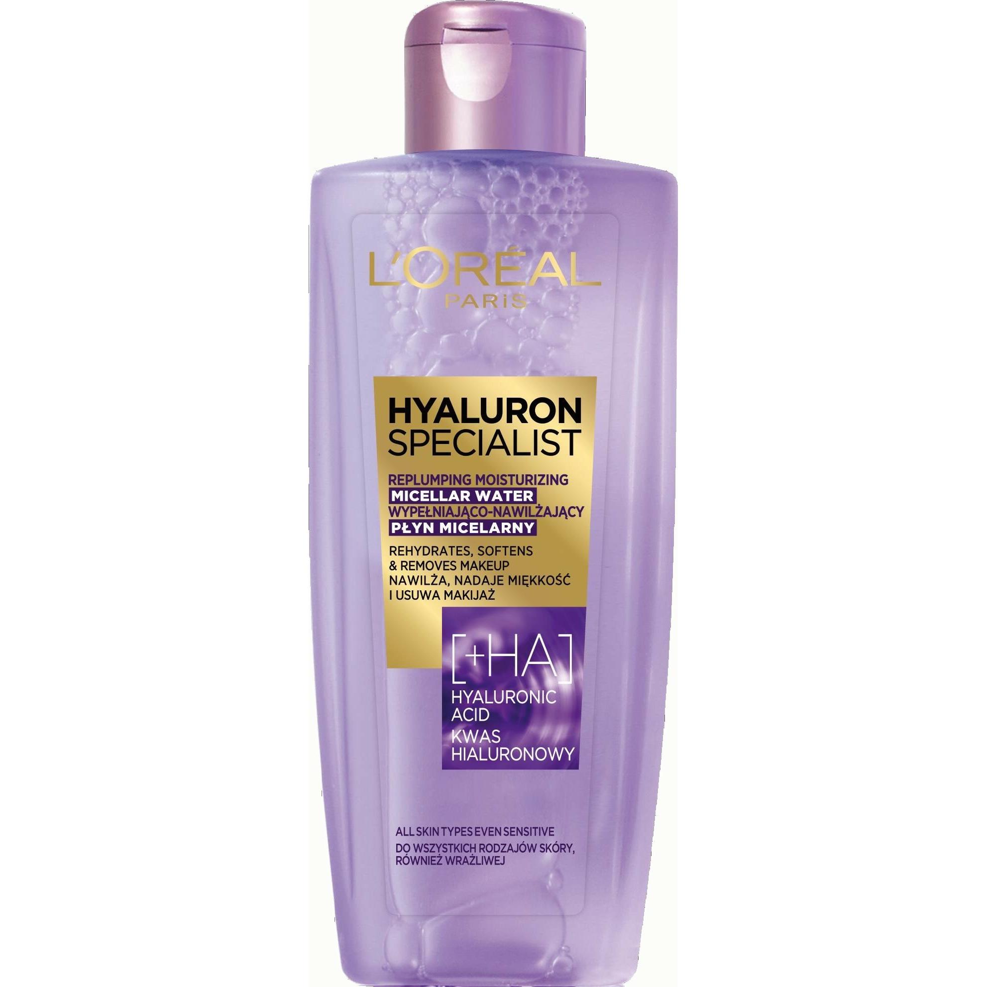 L'Oréal Paris, Gesichtsreinigung, L'Oreal Hyaluron Specialist Filling And Moisturizing Micellar Liquid 200Ml (Puder, 200...