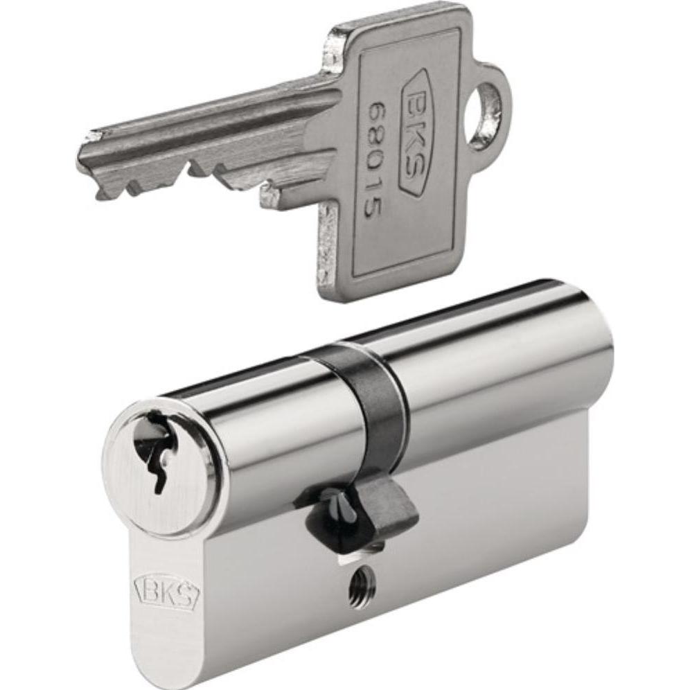 BKS, Türschloss + Schliesszylinder, Profildoppelzylinder PZ 8812 31/50 mm Not- und Gefahrenfunktion beidseitig Anzahl Sc...