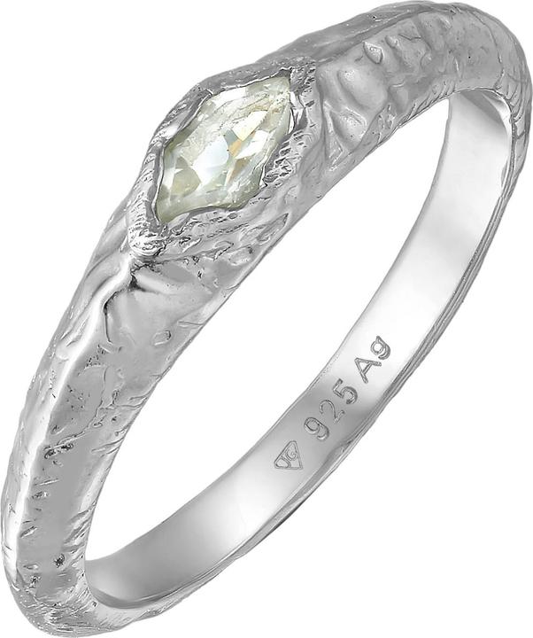 Produktbild Haze & Glory Ring Amethyst Hellgrün Raue Struktur 925 Sterling Silber (66, 925 Silber)