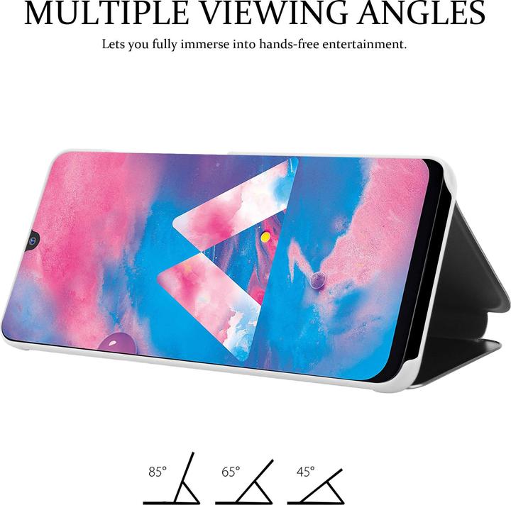 Immagine prodotto Cadorabo Copertina per specchietto retrovisore Smart View a libro (Samsung Galaxy M30, Samsung Galaxy A40s)