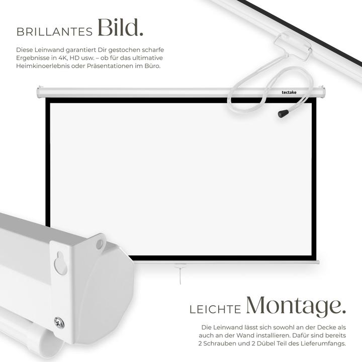 Immagine prodotto tectake Cinema (72", 16:9)