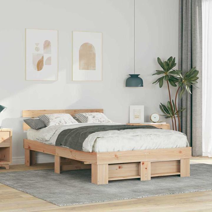 Image du produit vidaXL Modernes Bett (140 x 190 cm)