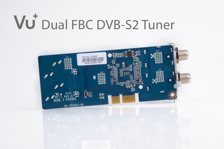 Produktbild Vu+ DVB-S2 /S2X FBC Twin Tuner Duo (8 GB, DVB-S2, CI+-Schacht)