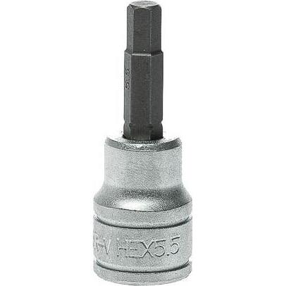 Teng Tools, Steckschlüssel + Stecknuss, Vierkant Steckschlüsseleinsatz, 5.5mm, Allen Abtrieb (5.5 mm)