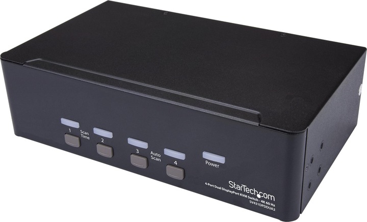StarTech 4PT DUAL DP KVM SWITCH 4K60