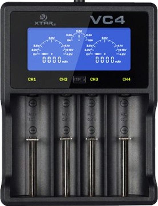 Actual product image Fenix Battery CR123 A 2 pieces and quick charger (2 pcs., CR123A, 760 mAh, Rechargeable battery)