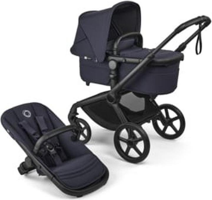 Bugaboo Poussette Fox 5 Renew complète Black/Deep Indigo (0 Mois - 4 Années)