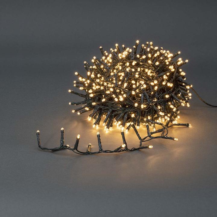 Productafbeelding Nedis Decoratieve verlichting | Compacte cluster | 400 LED's Warm wit | 8,00 m | Lichteffecten: 7 | Inne (11 m)