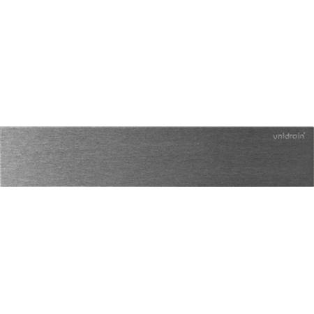 Unidrain, Rohrverbindungstechnik, HighLine Paneel-Set - Edelstahlleitung, gebürstet. 900mm
