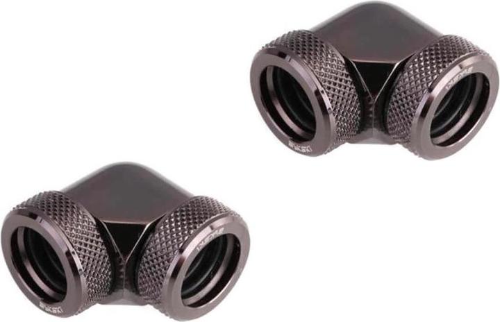 Actual product image Bykski B-HTJ-DB90-V2-14mm 90° gy 1017581