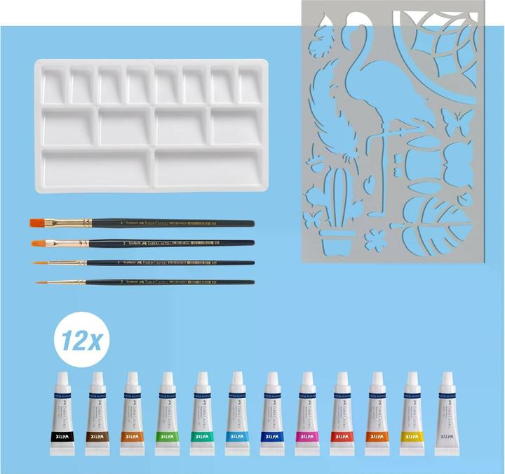 Productafbeelding Faber-Castell Aquarel schilderij set (Veelkleurig, 108 ml)