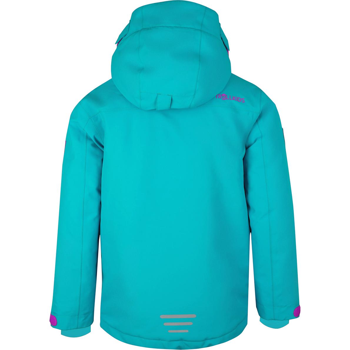 Thumbnail - Trollkids, Jungen, Skijacke, Holmenkollen pro Snow Jacke (104), Türkis, 104