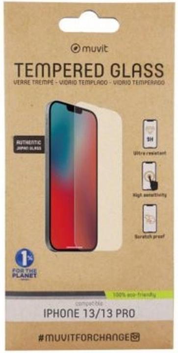 Actual product image Muvit For Change Verre Trempe Iphone 13 13 Pro (Apple iPhone 13, Apple iPhone 13 Pro)