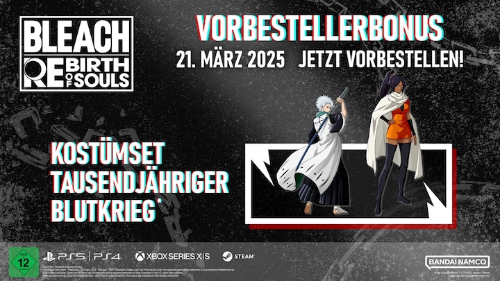 Produktbild Bandai Namco Bleach Rebirth of Souls (PS5, IT, DE, FR)