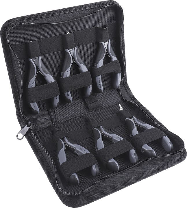 Immagine prodotto Knipex Astuccio con pinze per elettronica (220 mm)