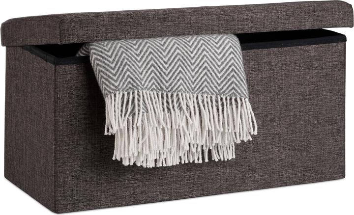 Produktbild Relaxdays Faltbare Sitzbank (38 cm)