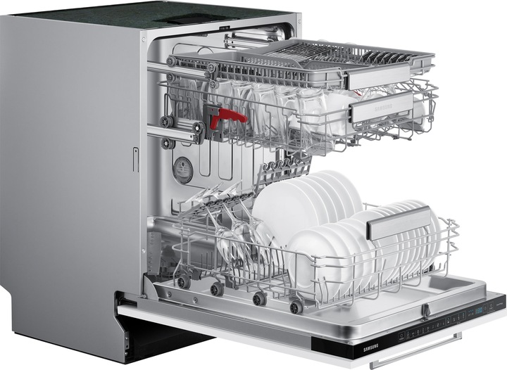 Immagine prodotto Samsung DW60A8070BB Lavastoviglie da incasso a scomparsa totale Serie 8500 14 coperti B Terzo cesto