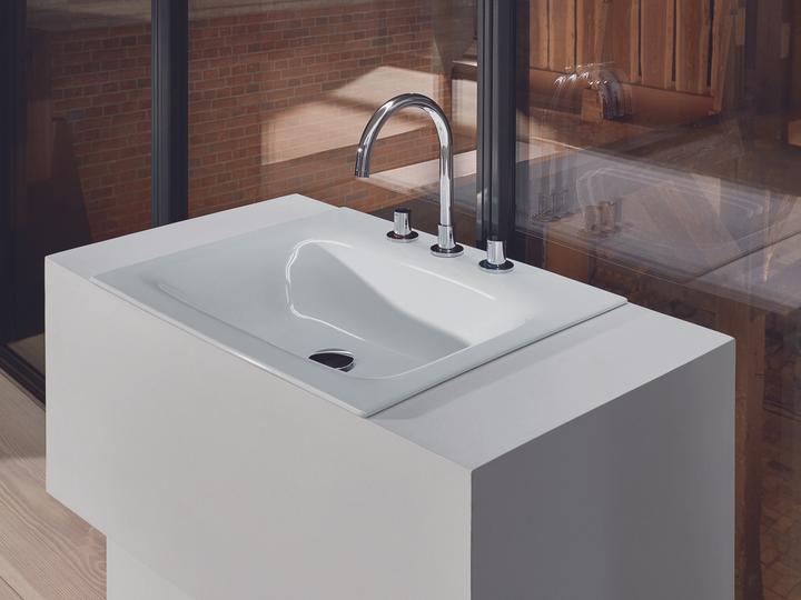 Produktbild Bette Lux Einbau-Waschtisch ohne Hahnloch, A160 600 x 495 mm (495 mm, 600 mm)