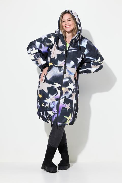 Produktbild Laurasøn Funktions-Jacke, oversized, Teddyfutter, Kapuze, 2-Wege-Zipper (XL)