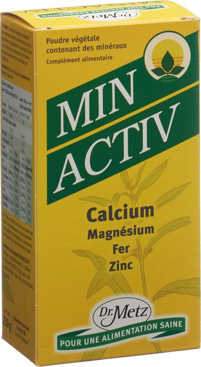 Produktbild Dr. Metz Minactiv Mineralstoffhaltiges Pflanzenpulver Plv (1 Stück, Pulver, 279 g)