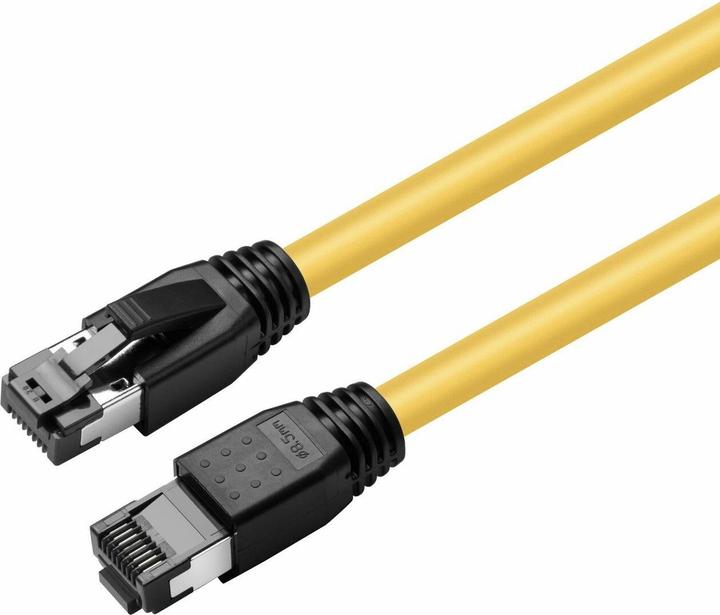 Actual product image MicroConnect CAT8.1 S/FTP 1.5m Yellow LSZH (S/FTP, CAT8.1, 1.50 m)