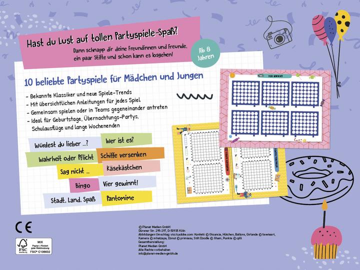 Actual product image Mein Party-Spiele-Block