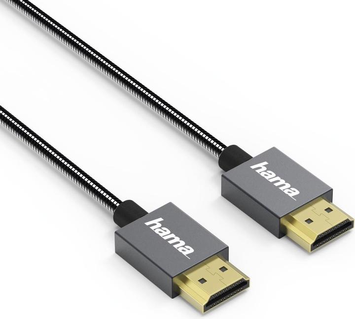 Hama HDMI (Typ A) — HDMI (Typ A) (0.75 m, HDMI, 2.0)