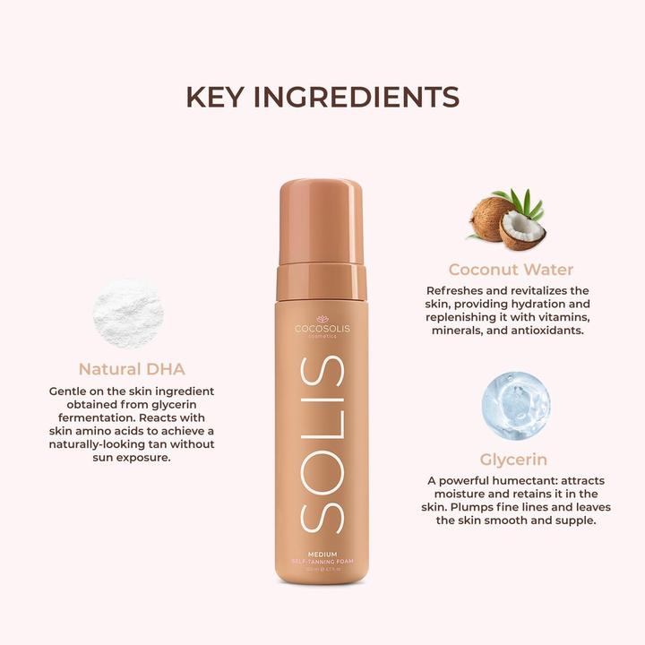 Produktbild Cocosolis Solis (Selbstbräunungsschaum, 200 ml)