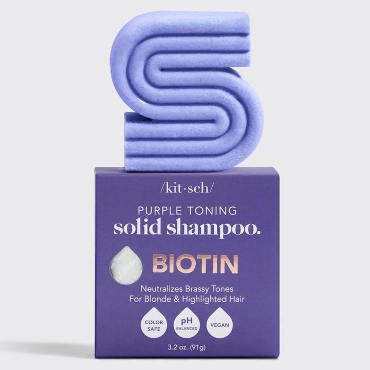 Produktbild Kitsch Purple Toning Biotin (Flüssiges Shampoo)