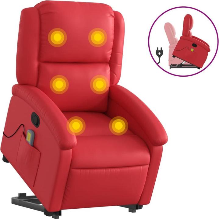 Image du produit vidaXL Massagesessel mit Aufstehhilfe