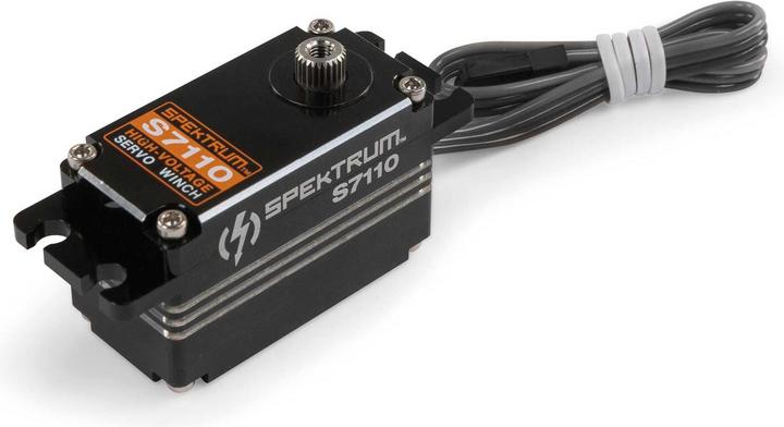 S7110 Low Profile Servo Winch: 1/10 Rock Crawlers
