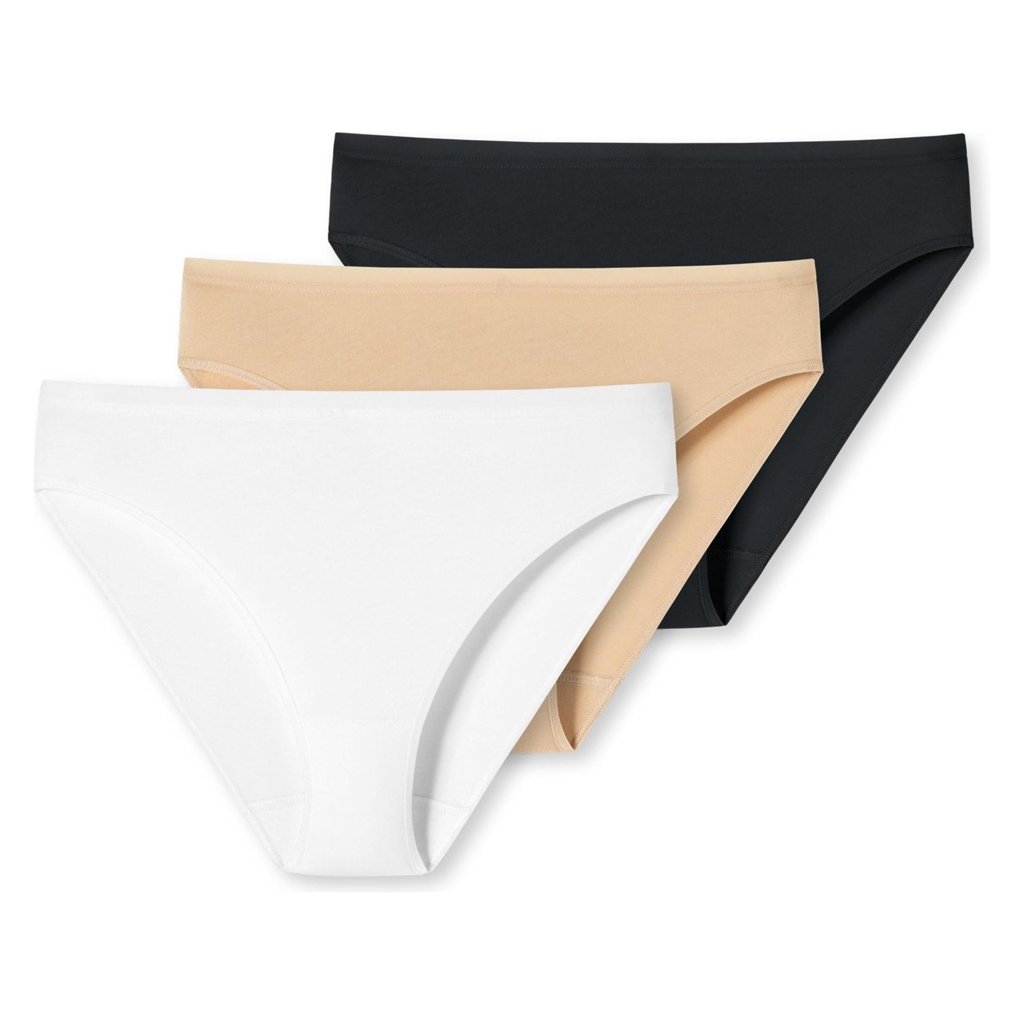 Schiesser, Damen, Unterhosen, 3PACK Tai, Mehrfarbig, (Xl, 3er Pack)