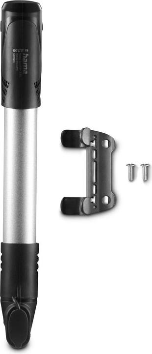 Actual product image Hama Fahrrad-Mini-Luftpumpe, Schwarz
