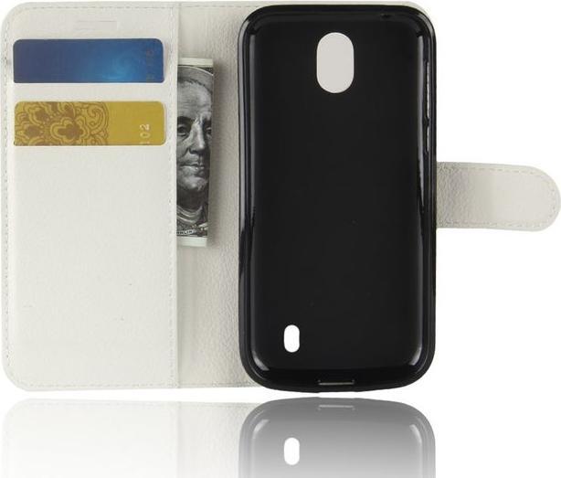 Produktbild MU Classic Litchi Leder Bookcover Series (Nokia 1)