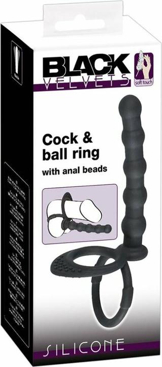 Produktbild Black Velvets Cock & Ball Ring (4.70 cm)