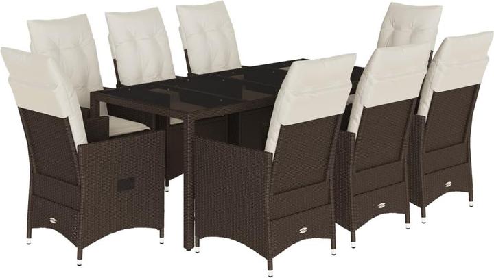 Produktbild vidaXL Garten Essgruppe (190 x 90 x 75 cm)