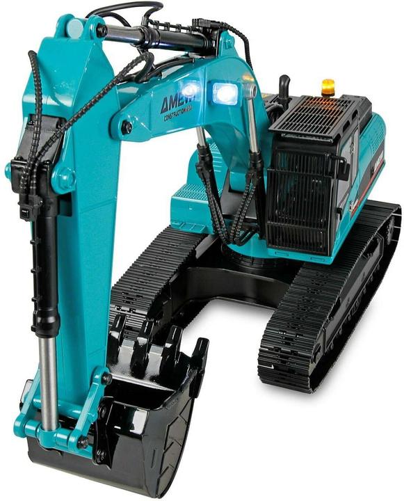 Actual product image Amewi G705E Bagger Metall 1:14 RTR petrol (RTR Ready-to-Run)