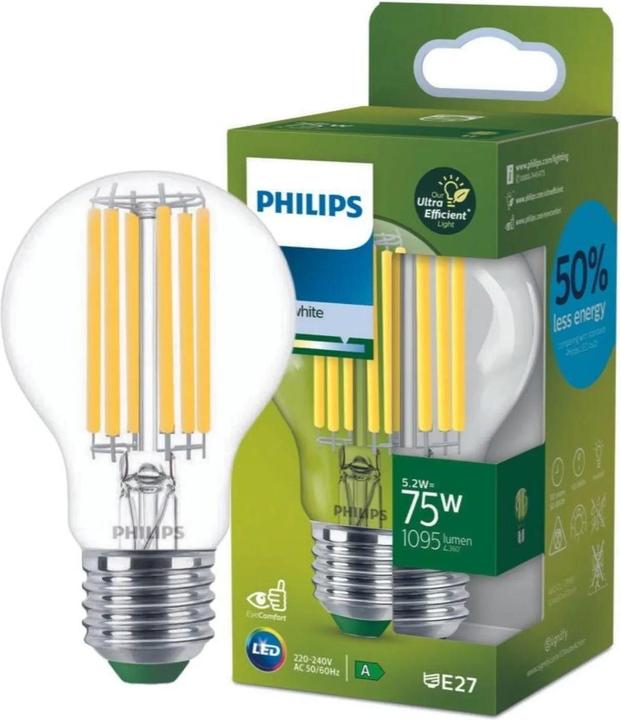 Immagine prodotto Philips LED Classsic (E27, 5.20 W, 1095 lm, 1 x, A)