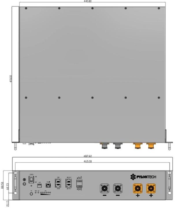 Immagine prodotto Pylontech US2000C (48 V, 50 Ah)