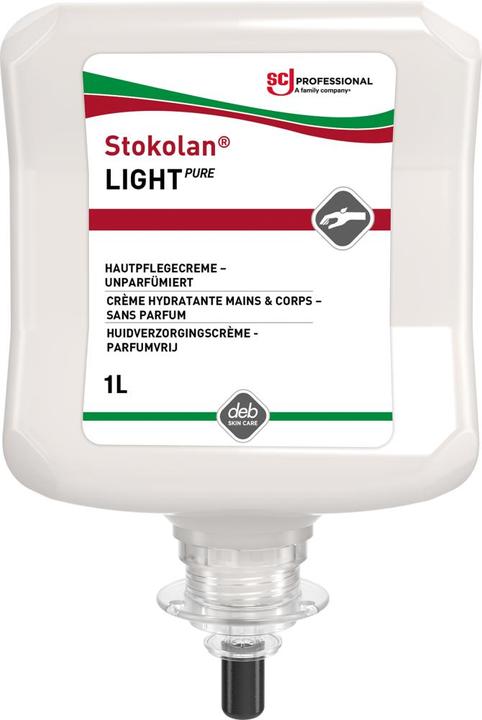 Produktbild Deb Stoko Stokolan® Light PURE Hautpflegecreme RES1L 1 l (1000 ml)