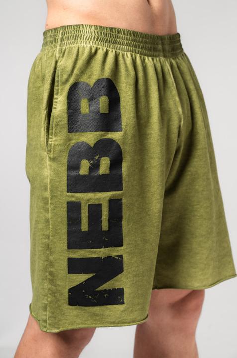 Actual product image Nebbia Washed-off Sweatshorts 367 - green (XL)
