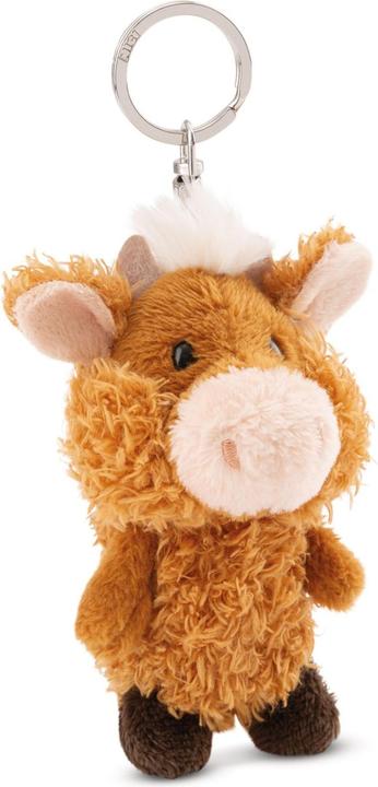 NICI GREEN Porte-clés Boeuf Highland McMooray marron 10cm