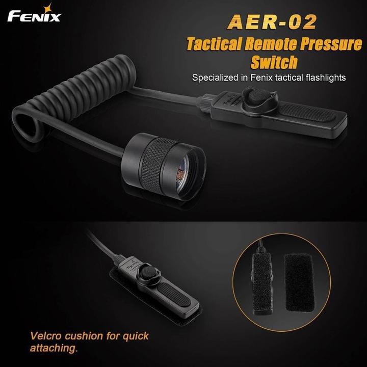 Actual product image Fenix Cable switch AER-02 for PD35, PD35TAC, TK09, TK15, TK15C, TK22, UC35