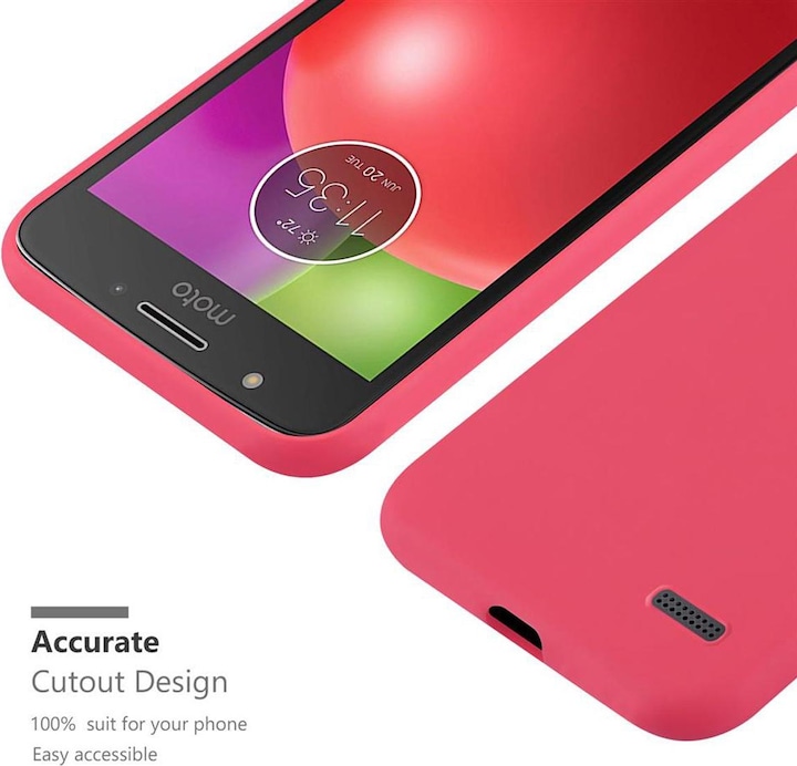 Image du produit Cadorabo Couverture TPU Candy (Motorola Moto E4)
